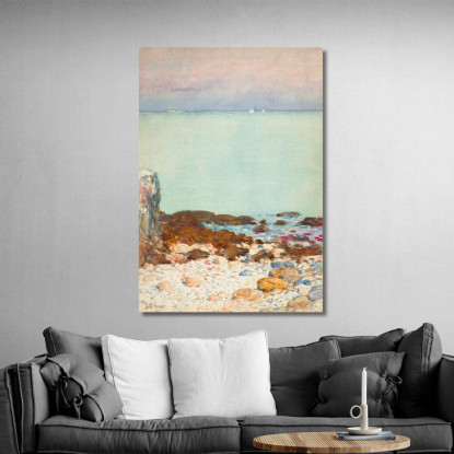 Bassa Marea Isole Di Shoals 2 Childe Hassam chs35 quadro stampato su tela