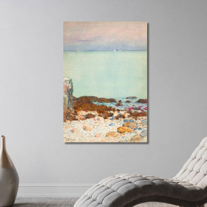 Bassa Marea Isole Di Shoals 2 Childe Hassam chs35 quadro stampato su tela