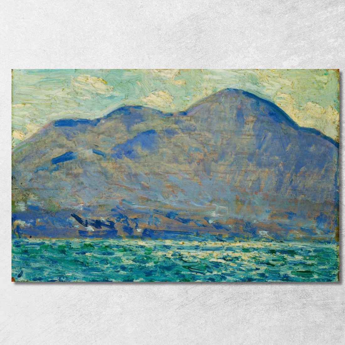 Monte Beacon A Newburgh Childe Hassam chs41 quadro stampato su tela Monte Beacon A Newburgh Childe Hassam chs41 quadro stampato su tela