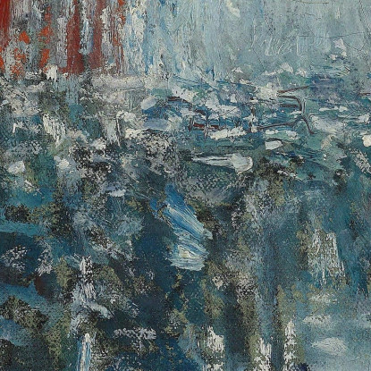 Giorno Di Pioggia Sulla Quinta Strada Childe Hassam chs58 quadro stampato su tela