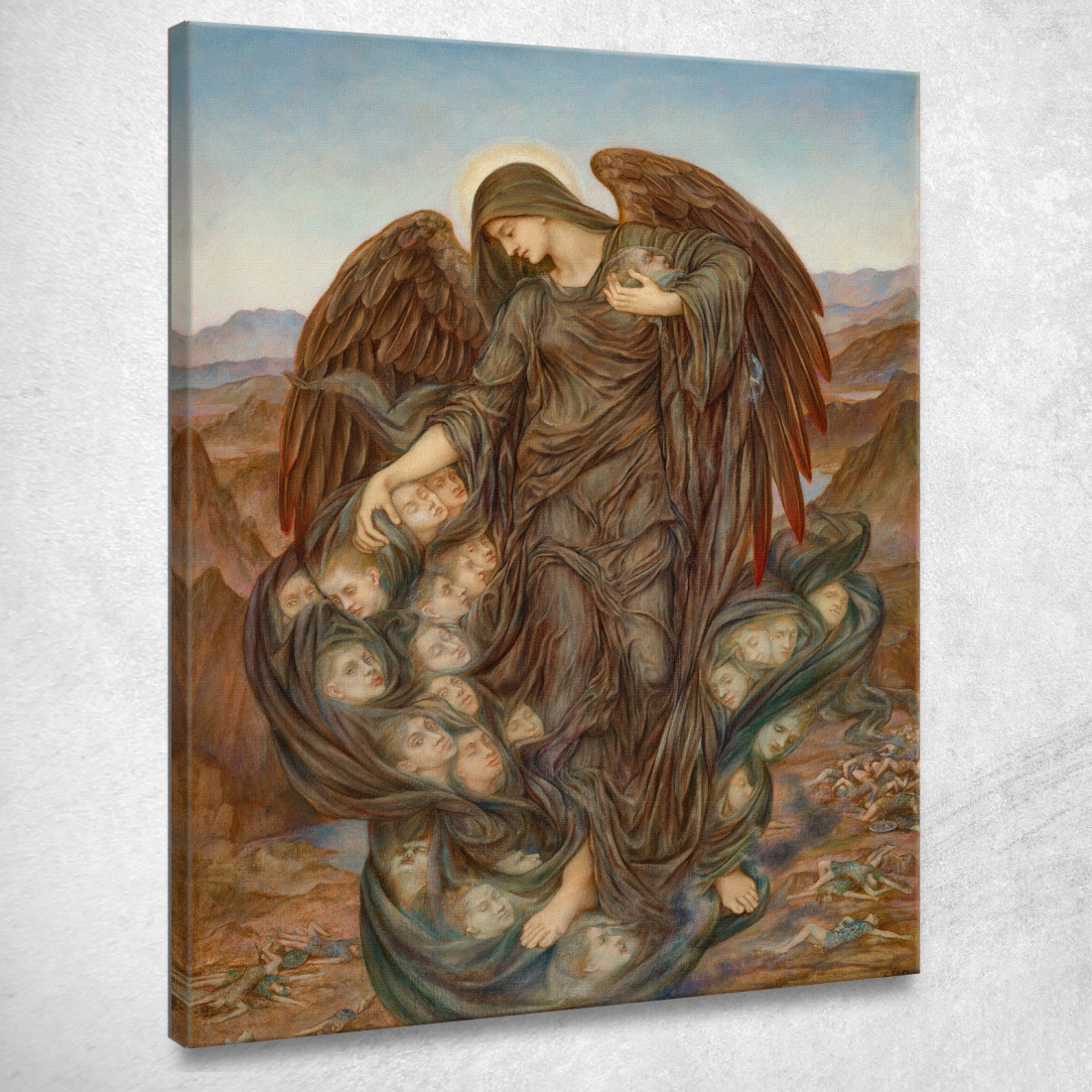 Il Campo Degli Uccisi Evelyn De Morgan emg38 quadro stampato su tela Il Campo Degli Uccisi Evelyn De Morgan emg38 quadro stampato su tela
