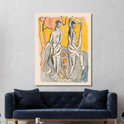 Le Ninfe Emile Bernard ebr46 quadro stampato su tela