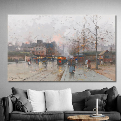Porta Di Chatillon Eugène Galien-Laloue egl59 quadro stampato su tela