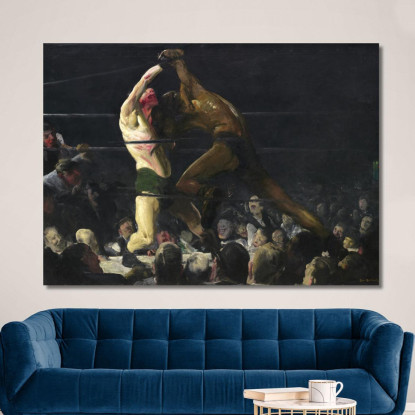 Entrambi I Membri Di Questo Club George Wesley Bellows gwb6 quadro stampato su tela