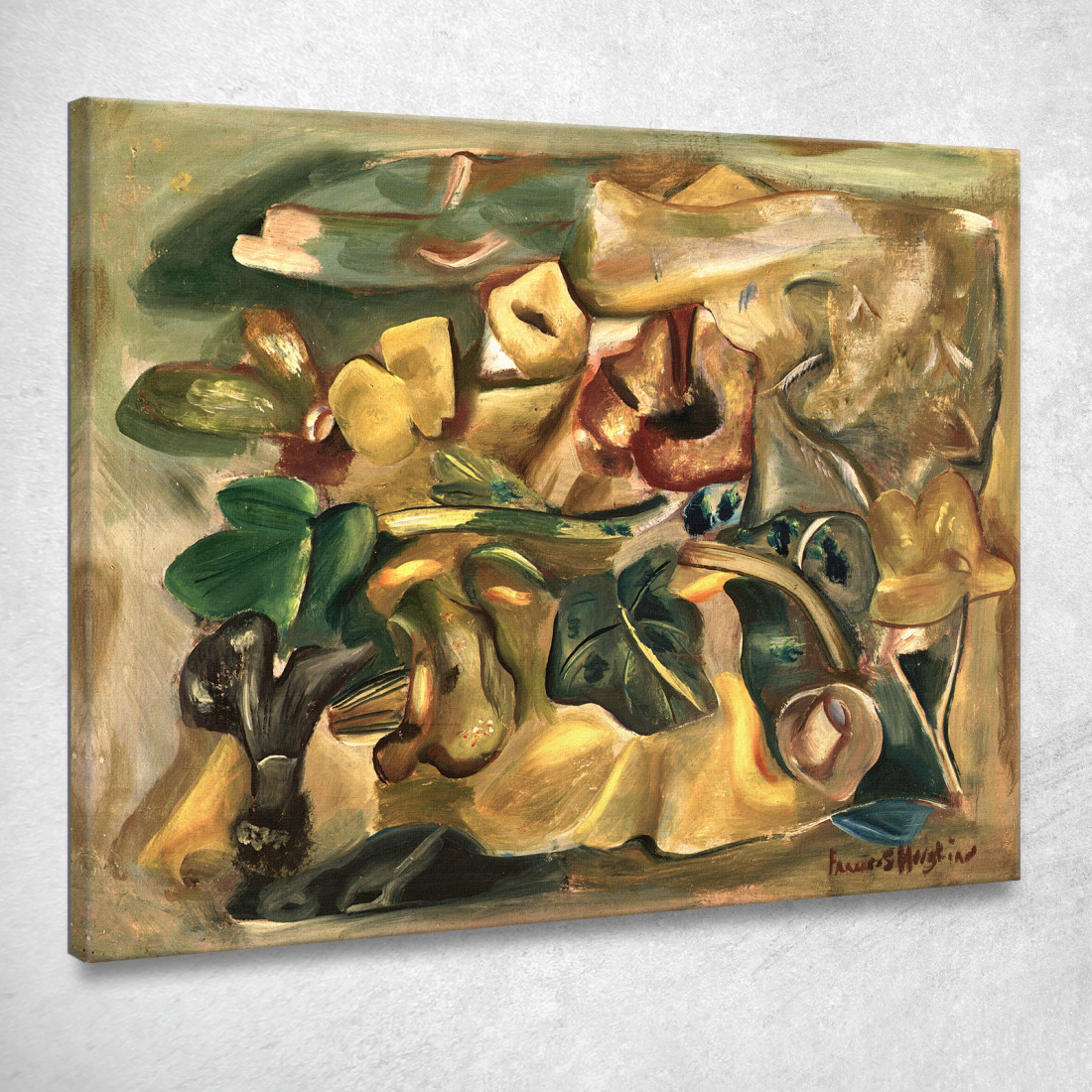 Natura Morta Frances Hodgkins fhd34 quadro stampato su tela Natura Morta Frances Hodgkins fhd34 quadro stampato su tela