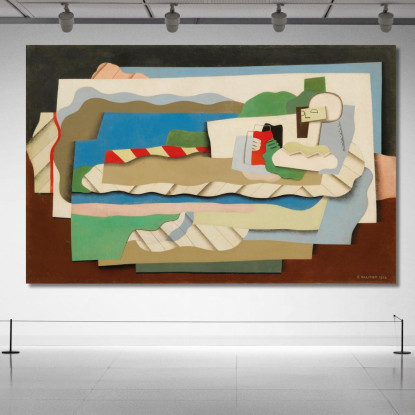 Bambina Sdraiata Georges Valmier gvl34 quadro stampato su tela