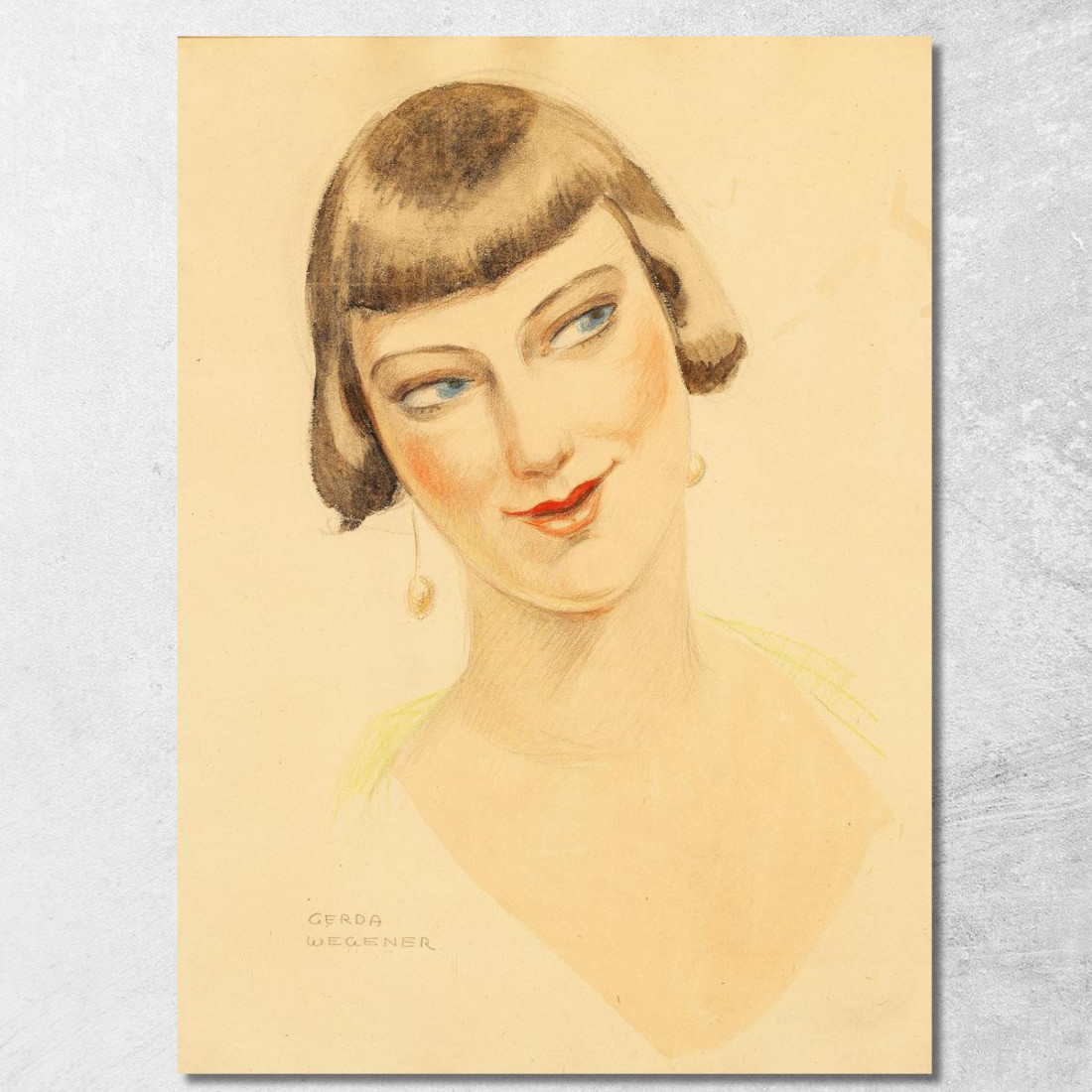 Elna Disegna Gerda Wegener gwg2 quadro stampato su tela Elna Disegna Gerda Wegener gwg2 quadro stampato su tela