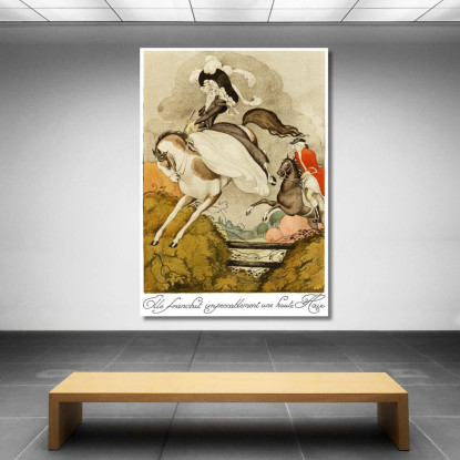 Sui Tacchi Rossi Pl 08 Gerda Wegener gwg32 quadro stampato su tela