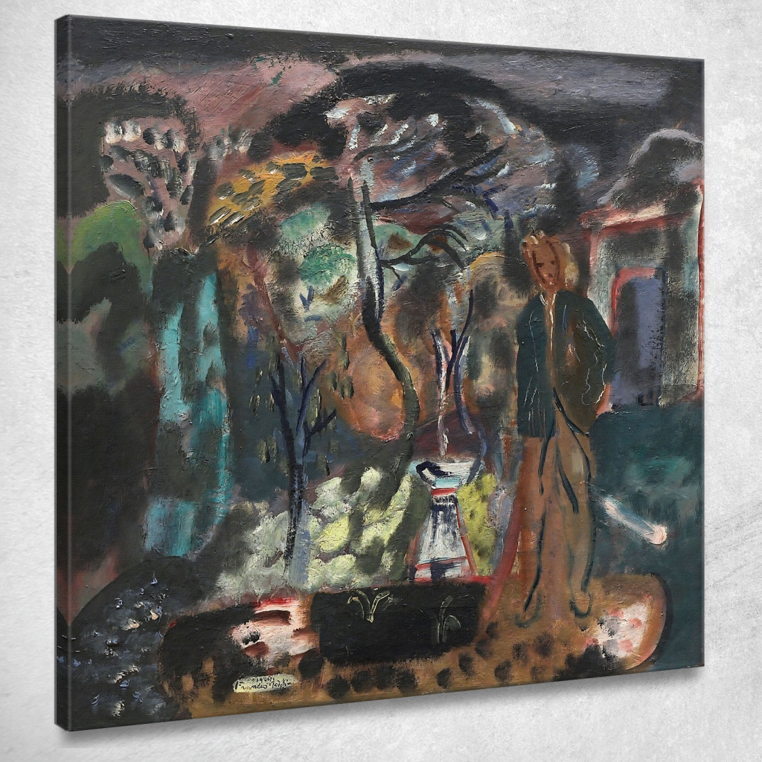 Il Pozzo Spagnolo Purbeck Frances Hodgkins fhd46 quadro stampato su tela Il Pozzo Spagnolo Purbeck Frances Hodgkins fhd46 quadro stampato su tela