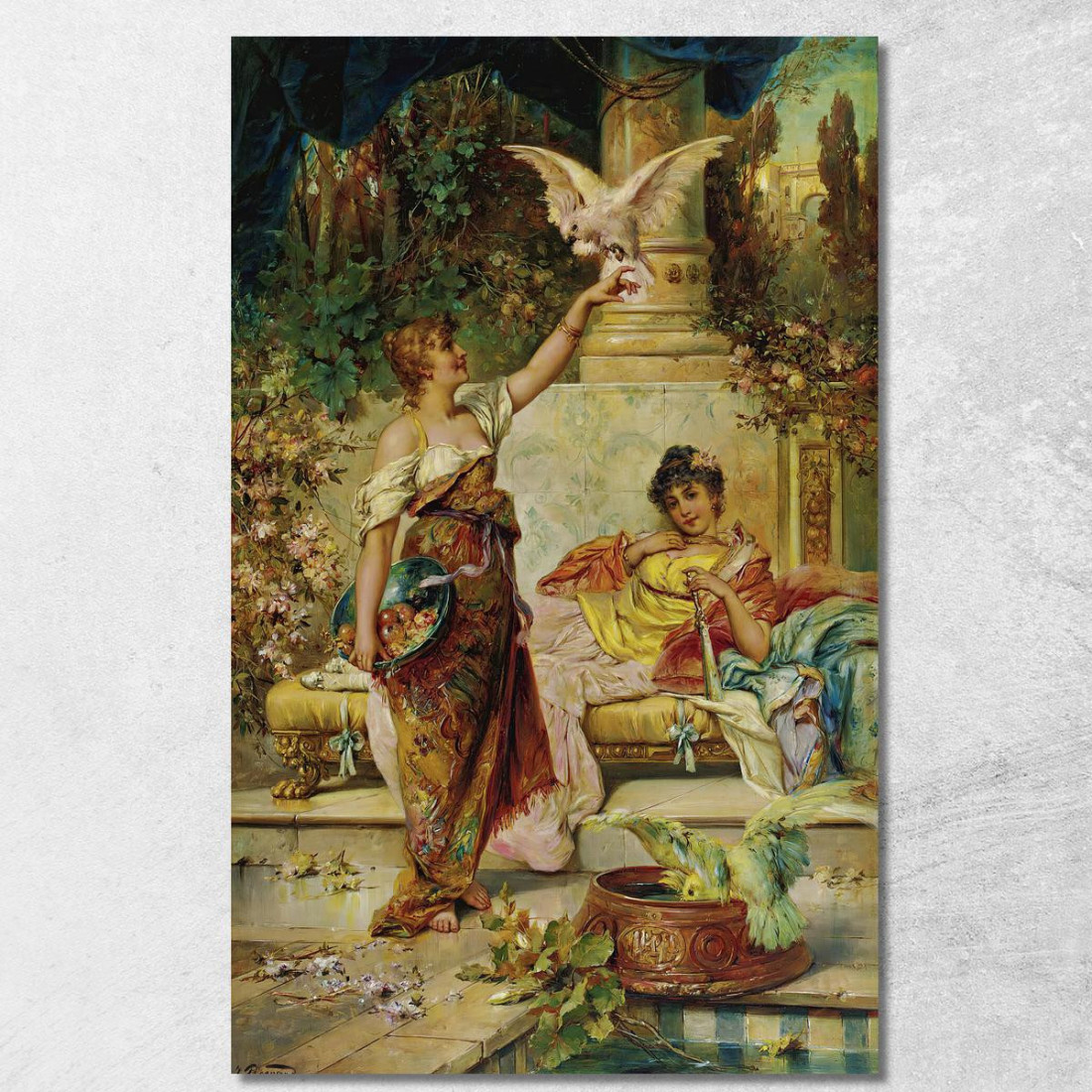 La Vita Straordinaria Hans Zatzka hzt29 quadro stampato su tela La Vita Straordinaria Hans Zatzka hzt29 quadro stampato su tela