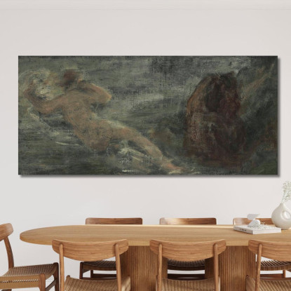 Apparizione Henri Fantin-Latour hft5 quadro stampato su tela