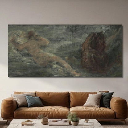 Apparizione Henri Fantin-Latour hft5 quadro stampato su tela
