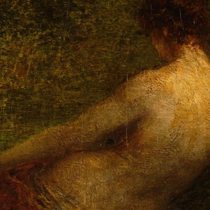 Donna Nuda Da Dietro Henri Fantin-Latour hft19 quadro stampato su tela