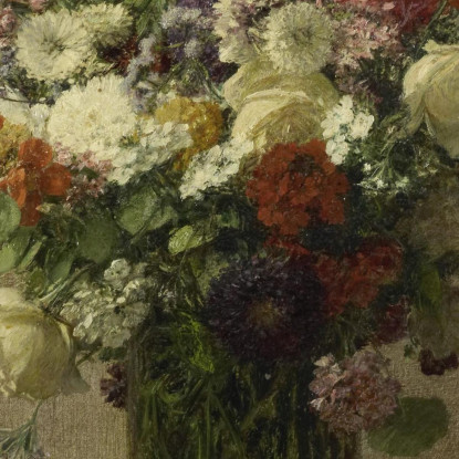 Fiori Dalla Normandia Henri Fantin-Latour hft31 quadro stampato su tela