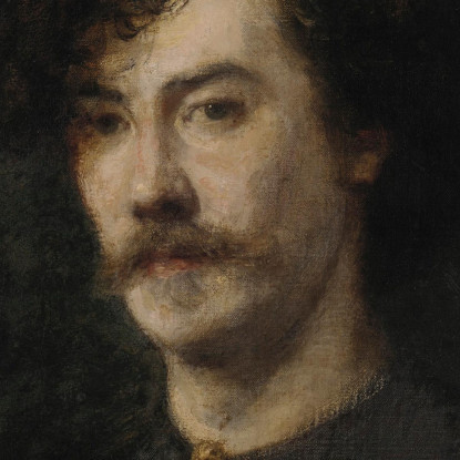 Ritratto Di Whistler Henri Fantin-Latour hft75 quadro stampato su tela