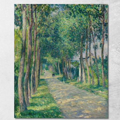 Intoppo Su Una Strada Soleggiata Henri Lebasque hlb1 quadro stampato su tela