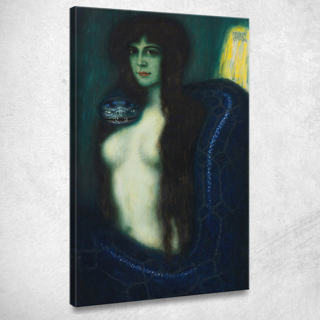 Il Peccato Il Peccato Franz von Stuck fvs24 quadro stampato su tela Il Peccato Il Peccato Franz von Stuck fvs24 quadro stampato su tela