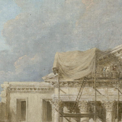 La Scuola Di Chirurgia In Costruzione Hubert Robert hrb72 quadro stampato su tela